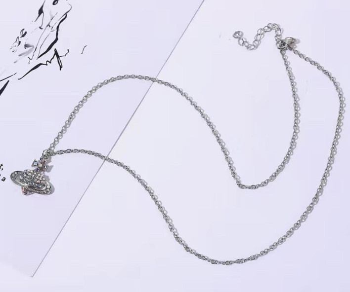 ◇TATIANA◇ (Silver 925) Planet drop necklace NZ2110 MUSINSA | TATIANA (Silver 925) Planet drop necklace NZ2110