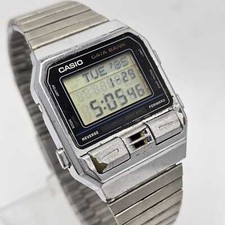 Vintage Casio Data Bank Phone Dialer 555 Dba-800 Wristwatch Vintage Casio Data Bank Phone Dialer 555 Dba-800 Wristwatch
