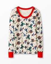 Marvel Avengers Women's Holiday Long John Pajama Top by Hanna Andersson