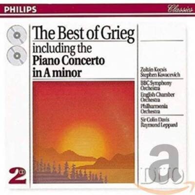 The Best of Grieg including the Piano Concerto in A minor - Audio CD - GOOD