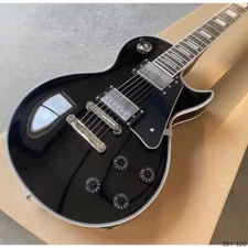 Black Beauty Custom Luxury Guitar w Ebony fingerboard, Frets nibs , Nashville TO