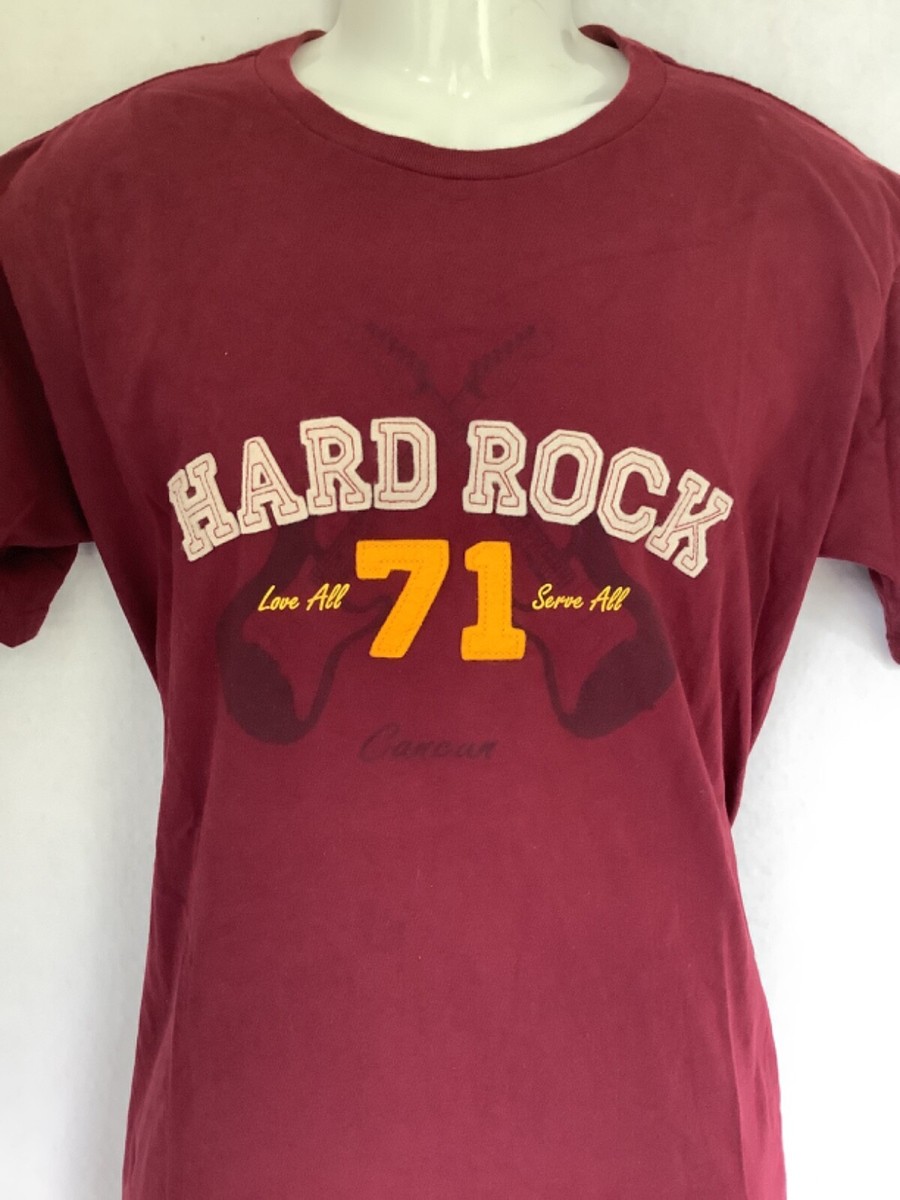 T-shirt Hard Rock Cafe – Love All Serve All – Rouge – Taille M