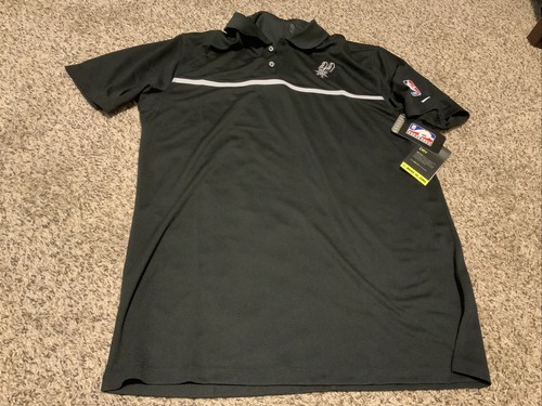 Nike San Antonio Spurs Nike Polo Black 