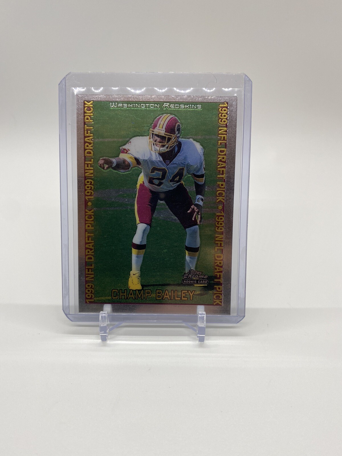 CHAMP BAILEY RC - 1999 Topps Chrome #160, Washington Redskins