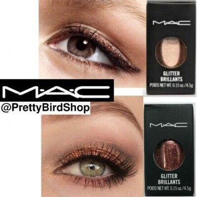Last set! 2 MAC Glitter Brilliants BRONZE & COPPER New in box