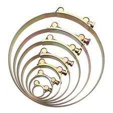 Gelenkbolzenschelle Vollmaterial Größen Schlauch Band Rohr Spannbacken Schelle T