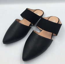 Journee Collection Womens Dayton Mule Black Size 7M us