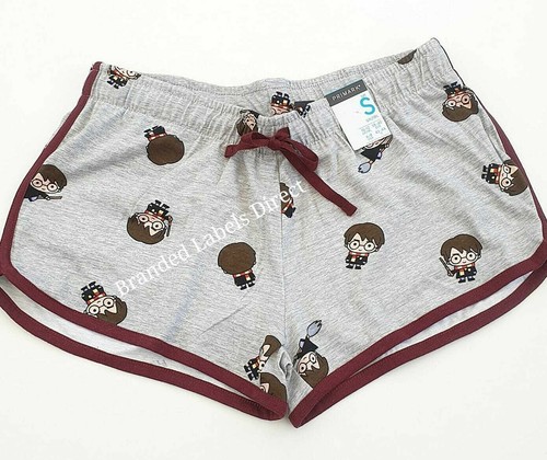 Primark Donna Disney personaggio di base Pantaloncini da donna causale  Vacanze Estive | eBay