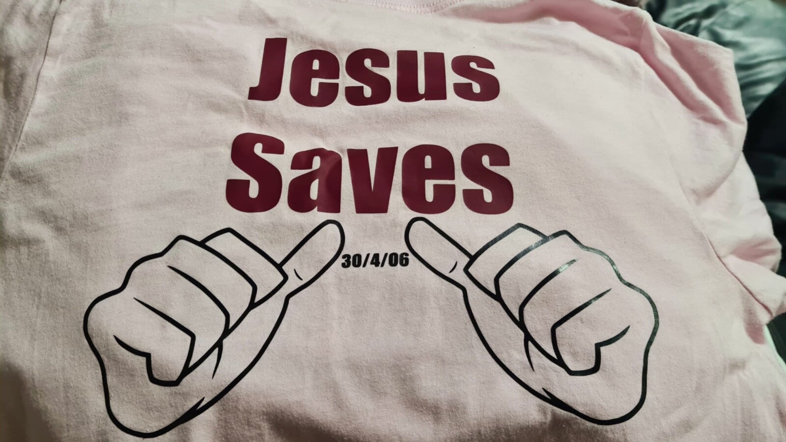 ALTRA t shirt parola di Dio