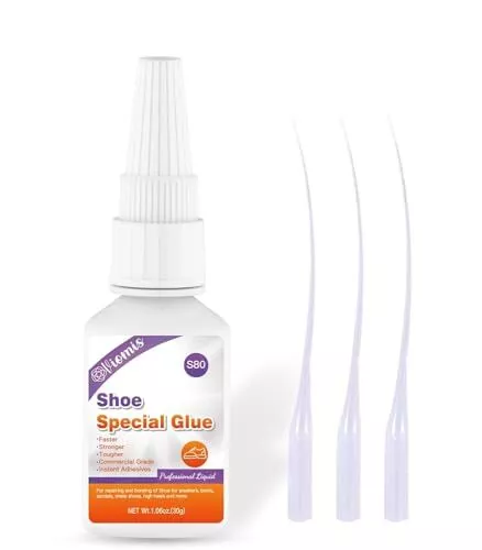 Shoe Glue Sole Adhesive, Quick Dry Boot Glue for Sneaker Waterproof Sole  Repair Adhesive Instant Fixing Glue for Worn Shoe Leather Handbags Heels