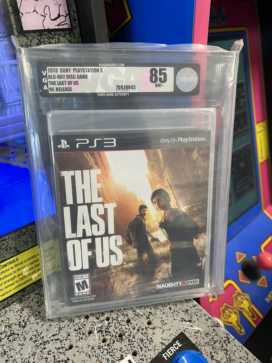 2013 PS3 The Last of Us Graded VGA 85 NM+ WATA 9.6? High