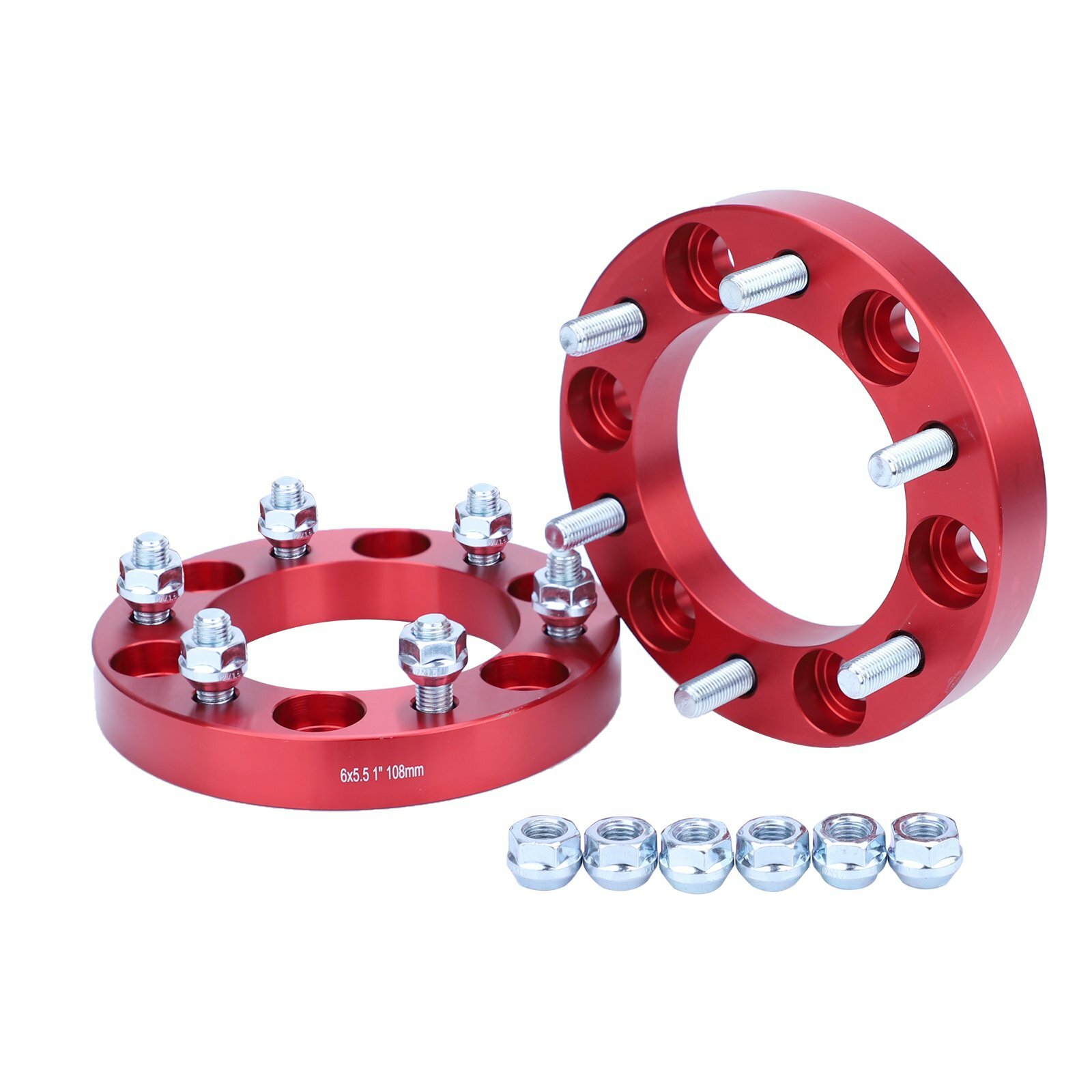 4Pack Wheel Spacers 25mm Thick 6x5.5 M12x1.5 Stud For Toyota HiluxHilux Surf AU eBay