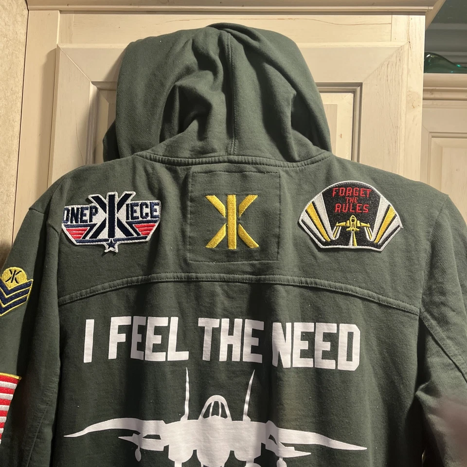 Mono de una pieza de aviación manga larga siente necesidad de dormir grande Foto 4 de 4