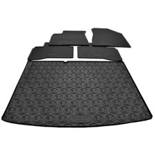 Gummimatten + Kofferraumwanne Set passend für Kia E-Niro Bj. 2023