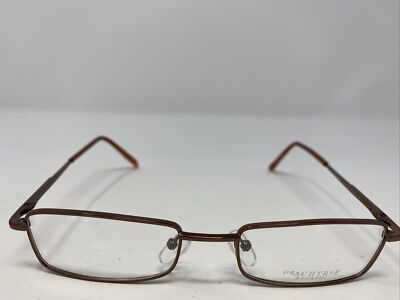 Peachtree by Capri Eyeglasses Frame 7720 Coffee 51-18-140 Full Rim DC39