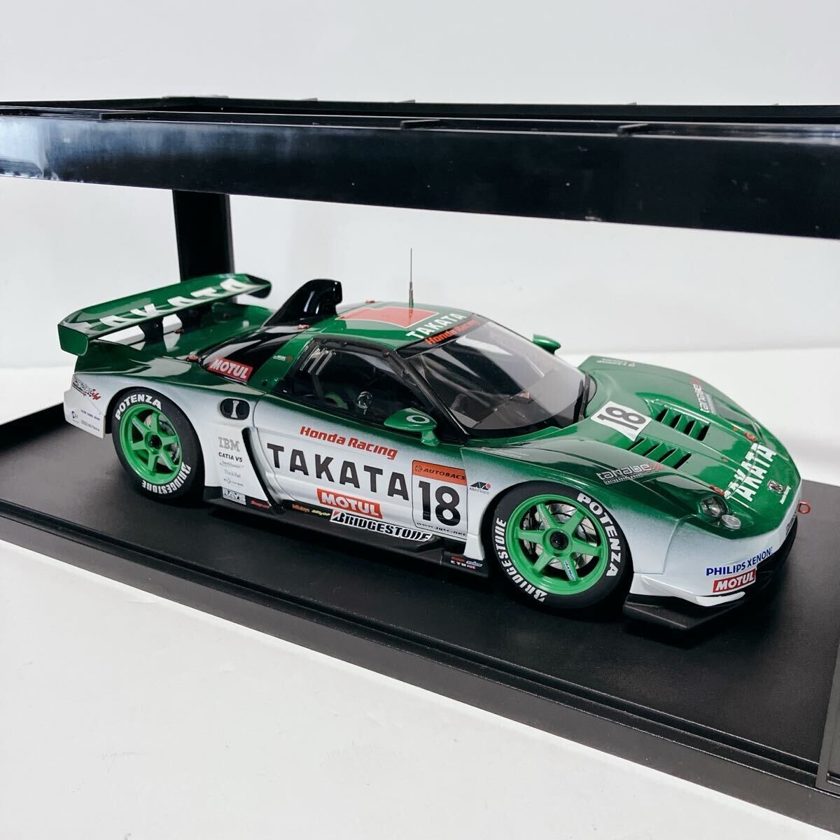 1/18 AUTOart Honda NSX JGTC 2004 Takata Dome #18 Green w