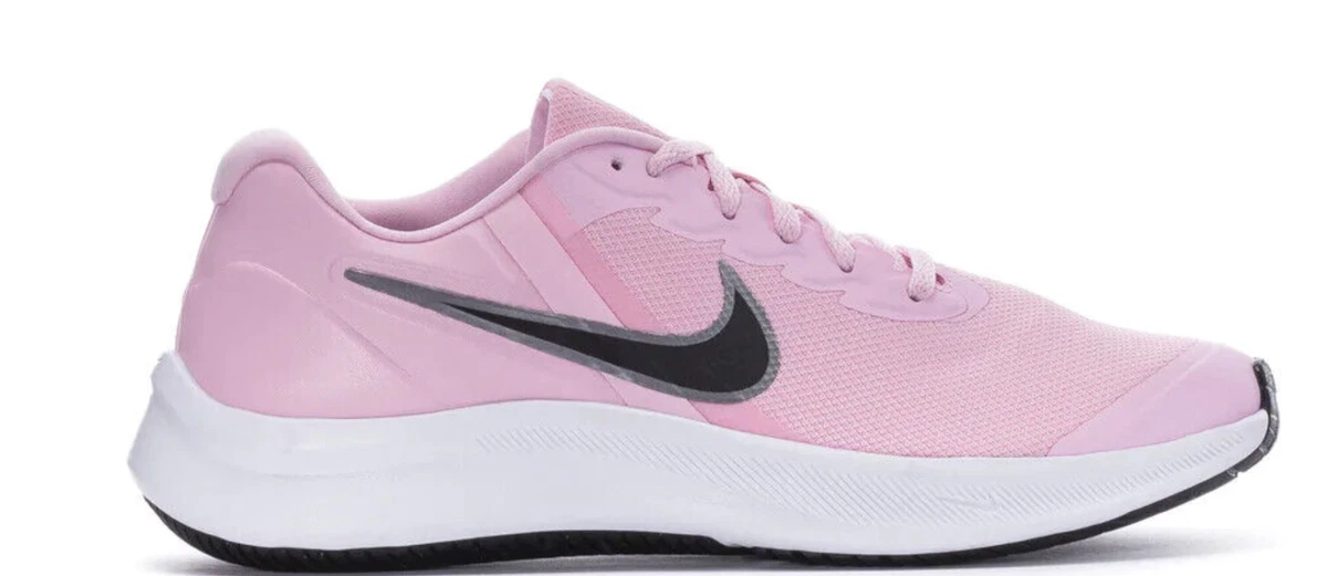 Nike Star Runner 3 Textile Kids Trainers DA2777 601 Pink Foam size 11C