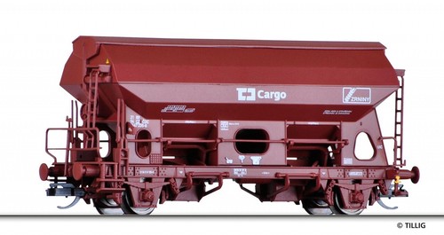 ** Tillig Schwenkdachwagen „CD Cargo“ DB AG Tdgns Schüttgutwagen TT 14577 NEU ** | Zustand: Neu