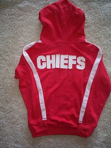 (2023-2024) Kansas City Chiefs ($45) nfl Jersey Sweatshirt Youth *GIRLS* L-LARGE - Picture 1 of 3