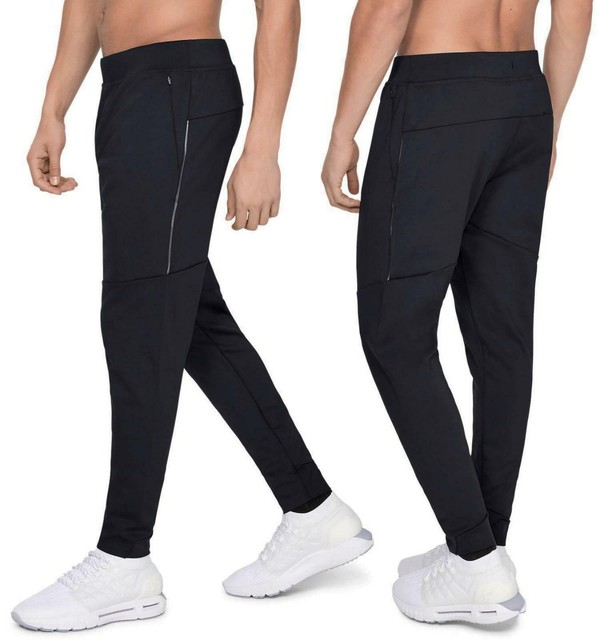under armour black track pants