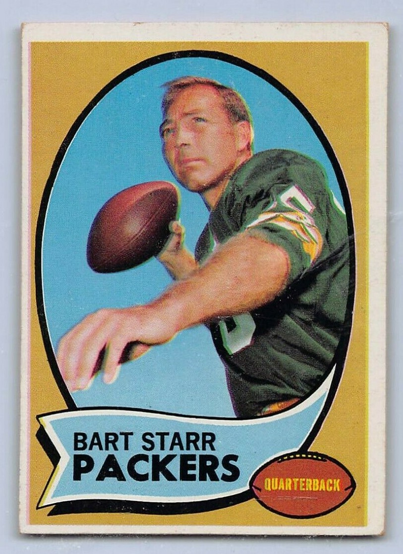 1970 BART STARR - Topps Football Card- # 30 - GREEN BAY PACKERS | eBay display picture 1