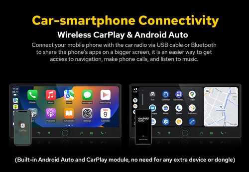JOYING 2 DIN 12.3 Zoll Android 12 Autoradio 8GB 128GB Multimedia Player GPS Navi - Bild 4 von 14
