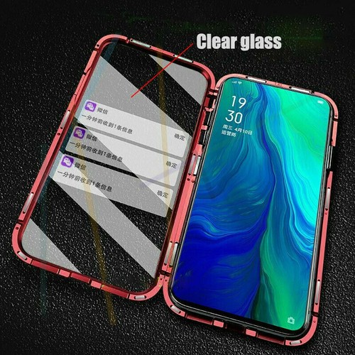360° Full Protect Metal Magnetic Double Sided Glass Case Cover For SmartPhones - Picture 7 of 24