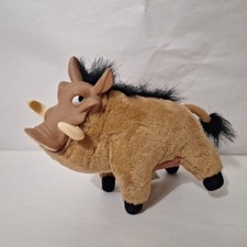 Lion King Plush Disney Toy Pumbaa 1994 Mattel VTG Brown