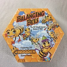 Balancing Bees 3D Stacking Game Of Skill Wooden Pieces New Sealed