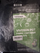 VIVOSUN Pot Fabric Container 7gal/27L  5 Pack