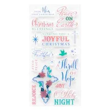 Religious Clear Stamps by Recollections Christmas 672394 New