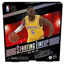 Lebron James NBA Starting Lineup Series 1 LA Lakers 6-Inch Action Figure