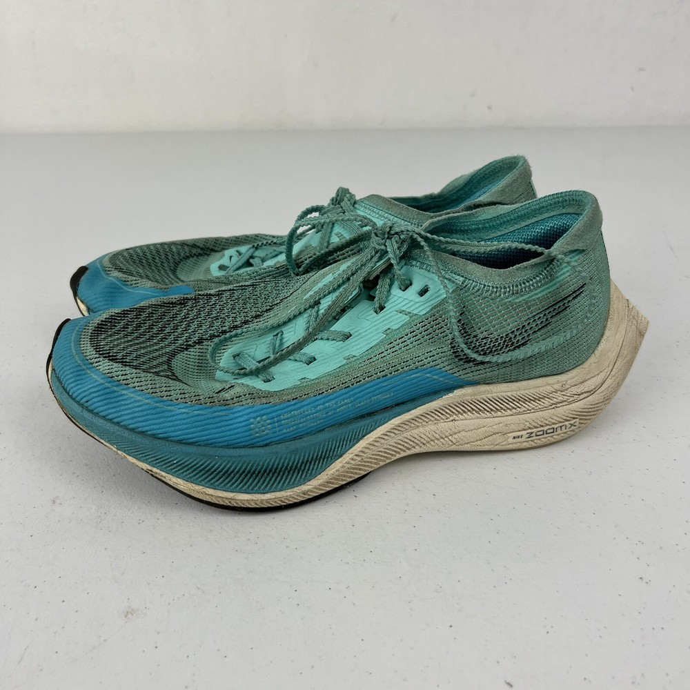 Nike ZoomX Vaporfly NEXT% 2 Blue White Womens Running Shoes Size 6.5