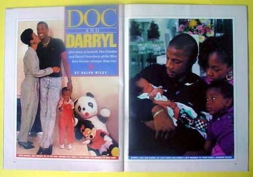 Darryl Strawberry Dwight Gooden Sports Illustrated 1984 1988 1990 + Royal Crown - Picture 16 of 23