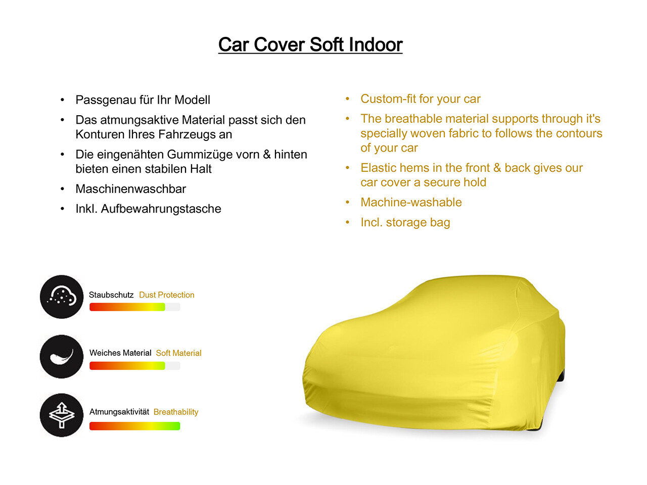 Autoabdeckung Soft Indoor Car Cover für Aventador LP 7804