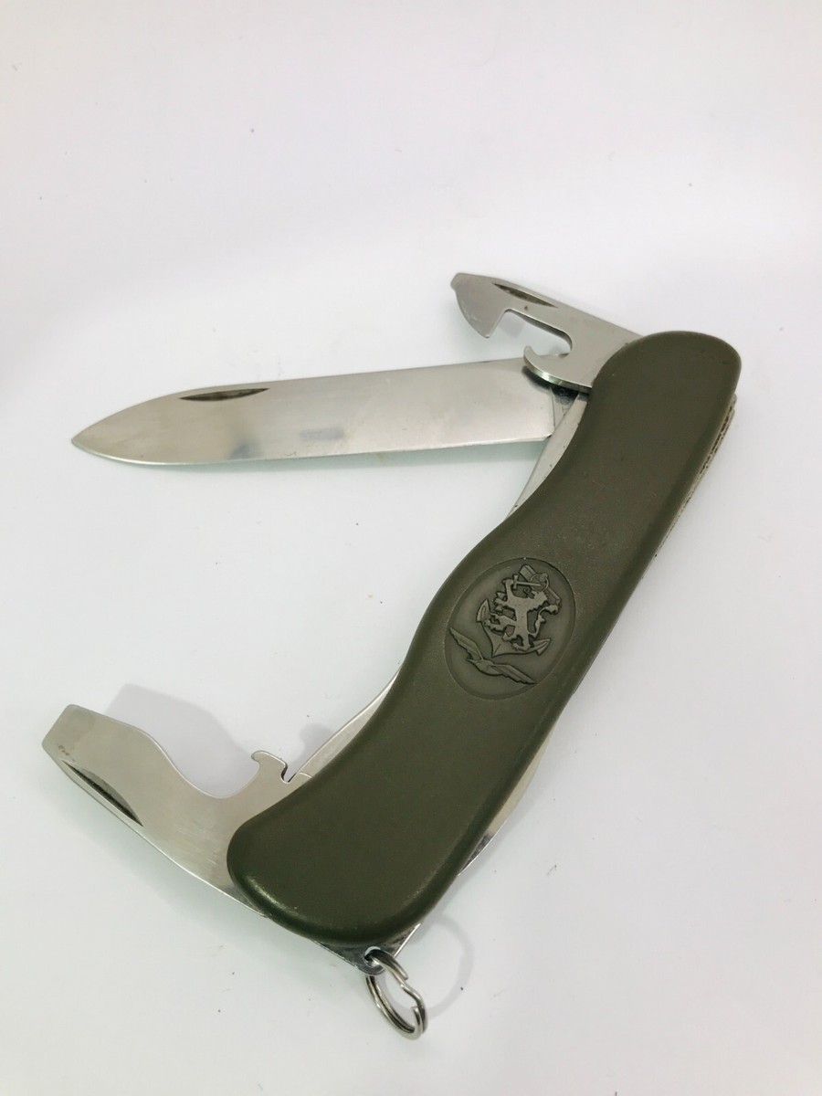 Victorinox ALOX SOLDIER OLD CROSS KL DutchArmy Knife DAK Silver