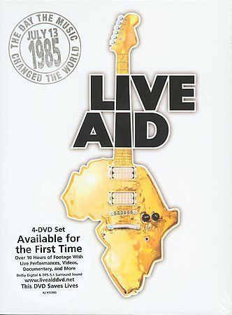 Live Aid (DVD 2004, 4-Disc Set) Bob Dylan, David Bowie, Mick Jagger, Madonna, U2 - Photo 1 sur 1