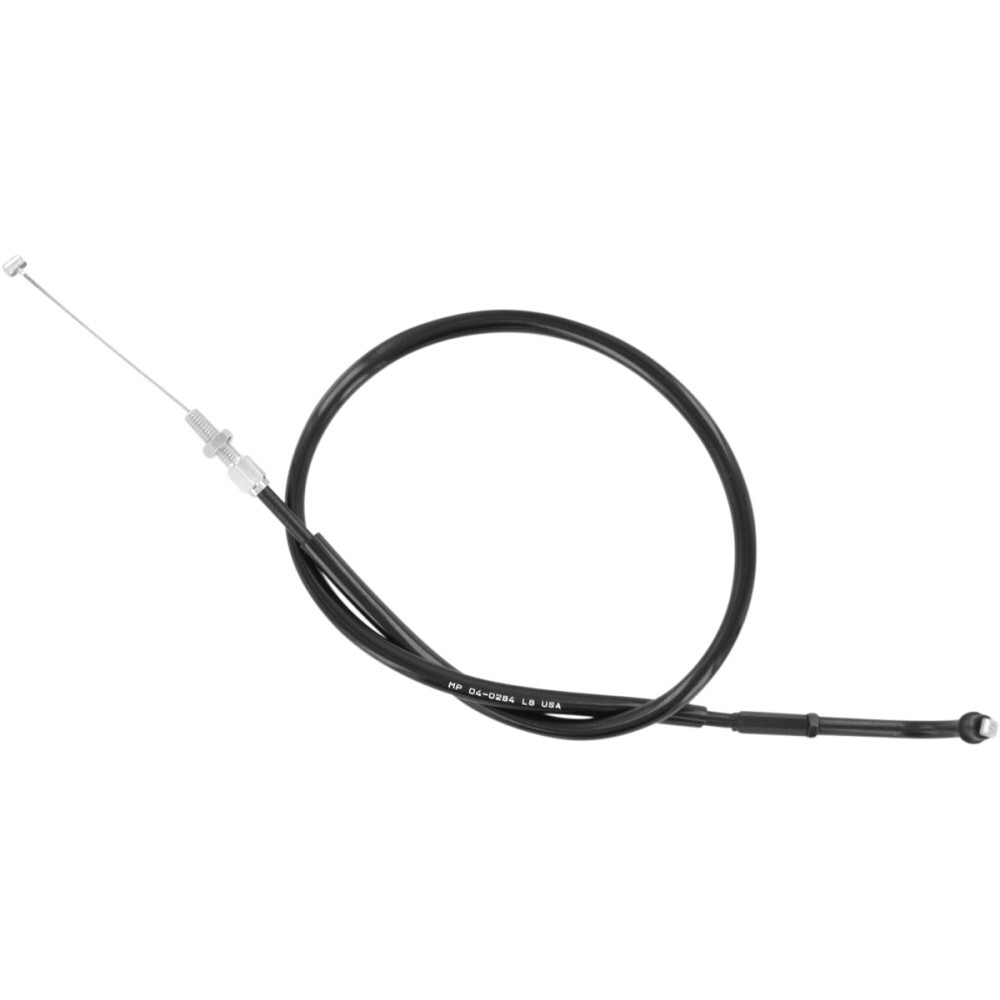 Motion Pro Black Vinyl Coated Throttle Pull Cable Stock Length 04 0284