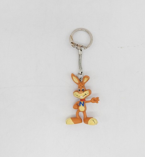 Nesquik Hase Schlüsselanhänger - ca. 5 cm - Vintage - 第 1/2 張圖片