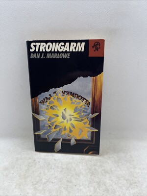 STRONGARM By Dan J. Marlowe Black Lizard Books Cover FREE SHIPPING