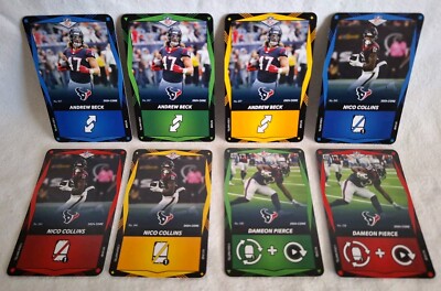 2024 Uno Elite NFL Houston Texans Team Group Collins, Pierce, Schultz, Stroud +