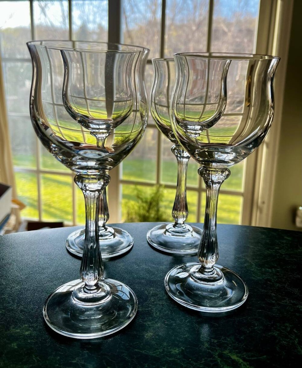 art deco wine glasses Gold Art Deco Hand Decorated White Wine Glass