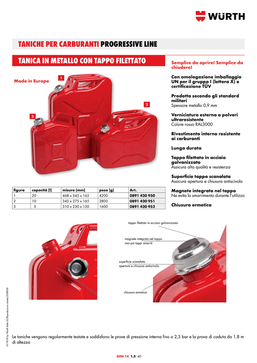 TANICA CARBURANTE OMOLOGATA 20 L - Foto 10