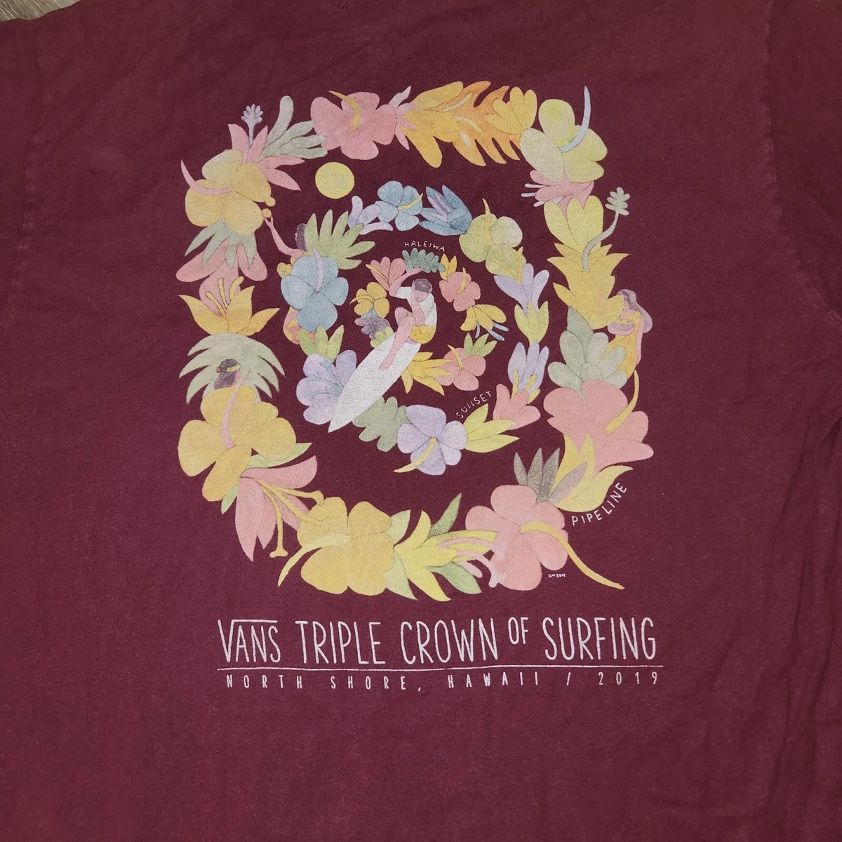 Vans hawaii 2025 t shirt