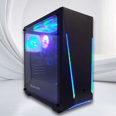 Custom Build ARGB Gaming Desktop PC i5 i7 8th up to 64GB RAM 1TB SSD 500W PSU