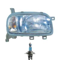 Halogen Scheinwerfer Rechts H4 FüR Nissan Micra II Inklusive Lampen