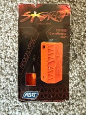 ASG Storm Apocalypse Airsoft Grenade - Orange NEW