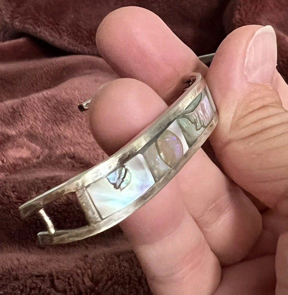 Pulsera única concha de abulón Foto 3 de 4