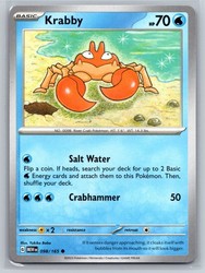 Krabby 098/165 Scarlet & Violet 151