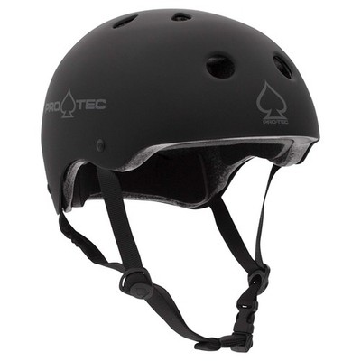 Pro-Tec Classic Certified Skate Helmet Matte Black Medium